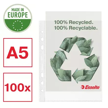 ESSELTE 627495 sheet protector A5 polypropylene Photo 3