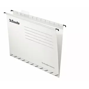 Hanging folder A4 ESSELTE Pendaflex — cardboard, white, 345×240 mm, pack of 25