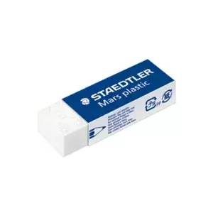 Eraser Staedtler Mars plastic 20 pcs White 23x65x13 mm