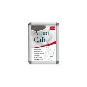 Clip Frame A4 NOBO — wall/desk display frame, 248 × 370 × 17 mm