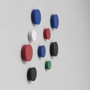 NOBO Nobo Magnets 20mm Red Pack of 8