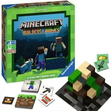 Настольная игра Ravensburger Minecraft Builders & Biomes Photo 3