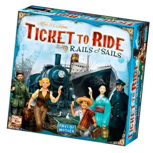 Настольная игра Days of Wonder Ticket to Ride Rails & Sails 120 мин Путешествия/приключения