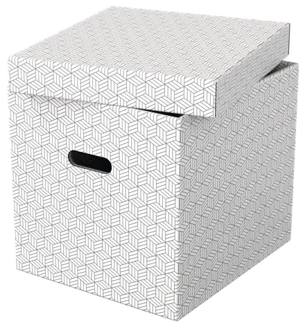 Esselte Home Storage Box Cube Pack of 3 Photo 2