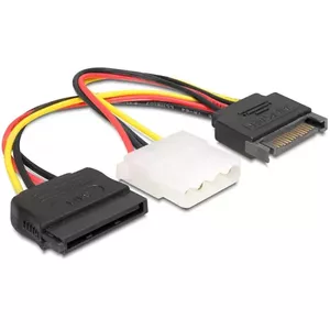 SATA/Molex Cable DeLOCK 65235 0.165 m