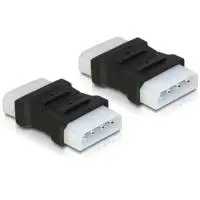 Cable gender changer DeLOCK 65044 4-pin Molex Black