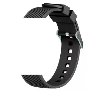 Ремешок 20 мм для Samsung Watch 42 мм — Devia Deluxe Sport, чёрный