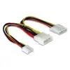 Y-cable power DeLOCK 82111 Photo 2