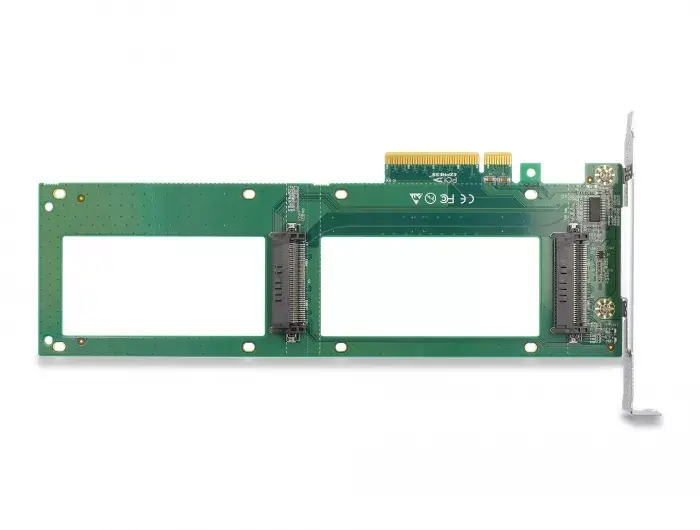 DeLOCK PCI Express 4.0 x8 Card to 2 x internal U.2 NVMe Photo 2