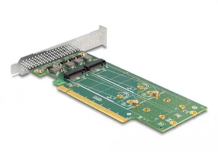 DeLOCK PCI Express 4.0 x16 karte uz 4 x iekšējiem NVMe M.2 Key M Photo 2
