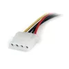 SATA to LP4 Power Cable Adapter - StarTech.com - LP4SATAFM6IN Photo 3