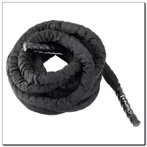 Батутная веревка HMS Fitness RP03 12м 3.8см Черная