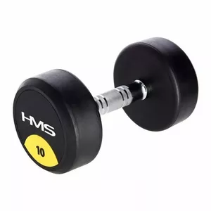 Гантель HMS HG PRO 10 — резиновая 10 кг