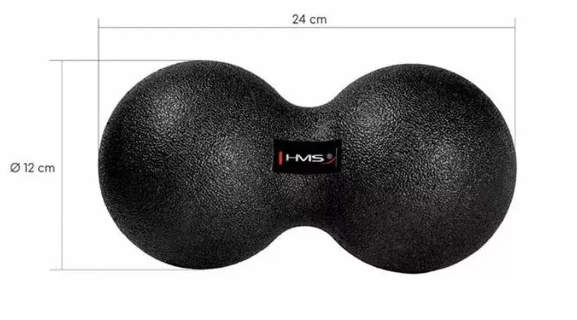 Masāžas bumba HMS Duo-Ball BLM02 Photo 3