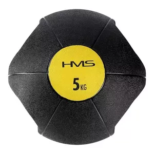 Медицинский мяч HMS NKU05 — 5 кг, черный, диаметр 265 мм