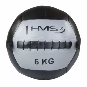 Wall ball HMS WLB6 6 kg — svara bumba spēka un funkcionālajām treniņiem