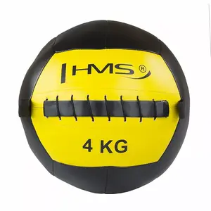 Wall Ball HMS WLB4 – 4 kg vingrošanas medicīnas bumba sienas metieniem un funkcionālajai treniņai