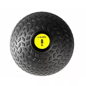 Мяч для силовых бросков HMS PST08 — тренинговый slam ball, 8 кг