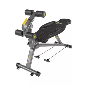 HMS Fitness L8022 Regulējams svarcelšanas treniņu sols Pielāgojama atzveltne Regulējams sēdeklis Melns, Pelēks