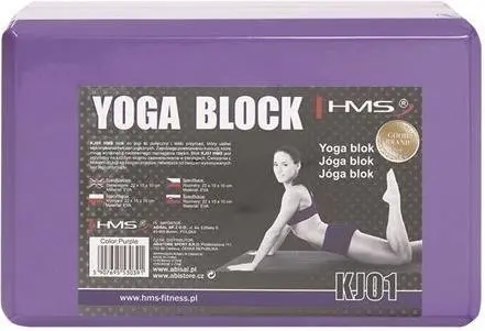 Jogas bloks HMS KJ01, violets, putu