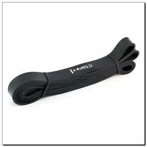 Treniņu gumija HMS GU05 — pretestība 11,3–29,5 kg, garums 2080 mm, platums 22 mm, biezums 4,5 mm