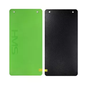 Exercise mat HMS MFK01 — general-purpose mat, EVA/TPE, 1100×550 mm, 15 mm, green
