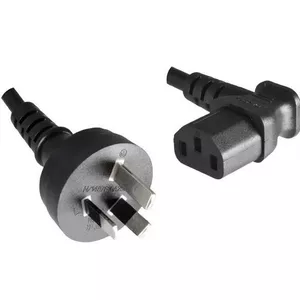 Power Cable Microconnect PE010418AUSTRALIA-A Black 1.8m