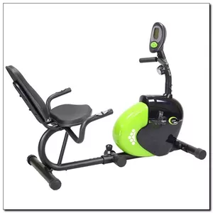 Magnetic bicycle trainer HMS R9259 Plus, max user weight 120 kg, black/green