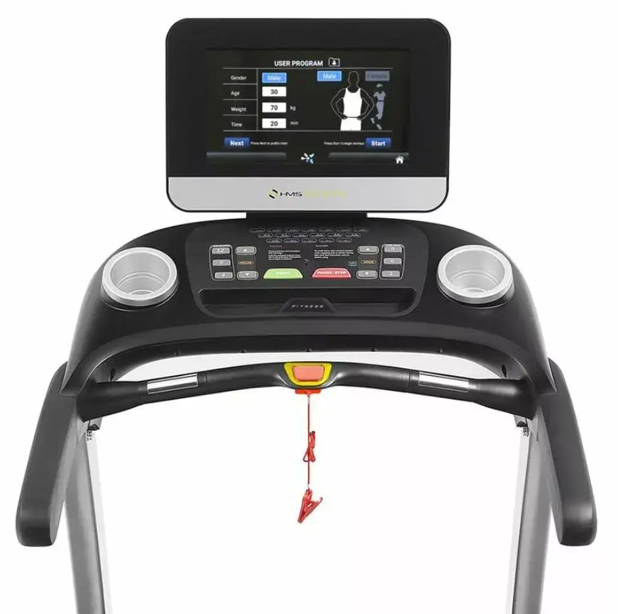 Treadmill HMS BE6000 — electric, 1–22 km/h Photo 11