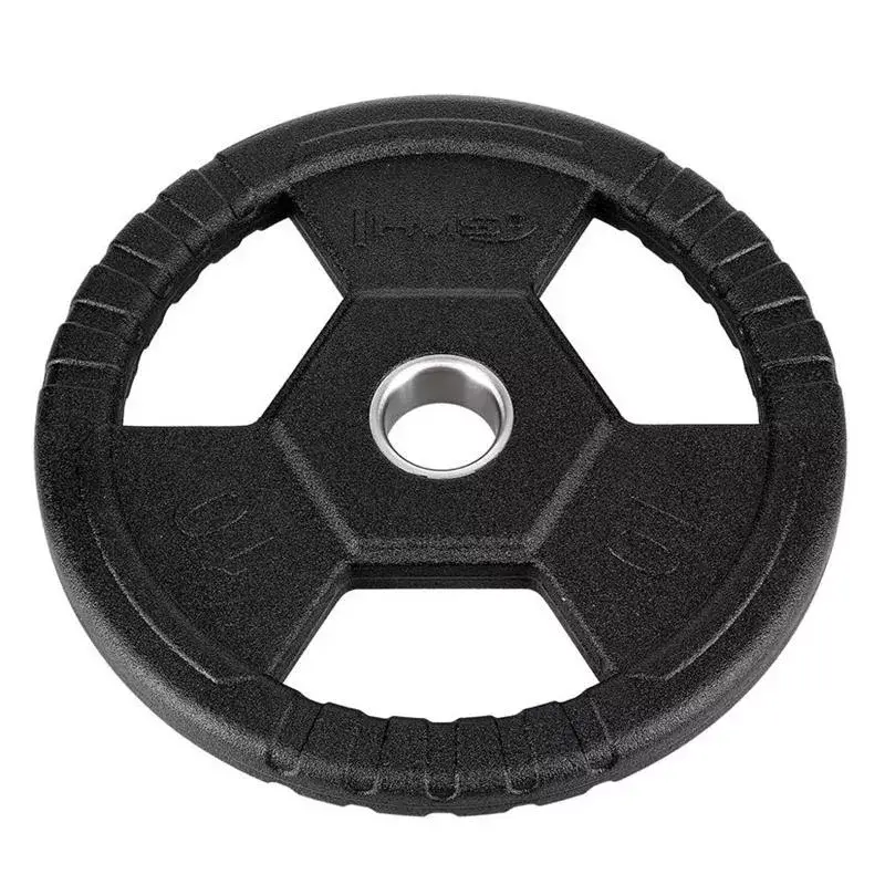 HMS Olympic rubber-coated weight disc 10 kg Photo 2
