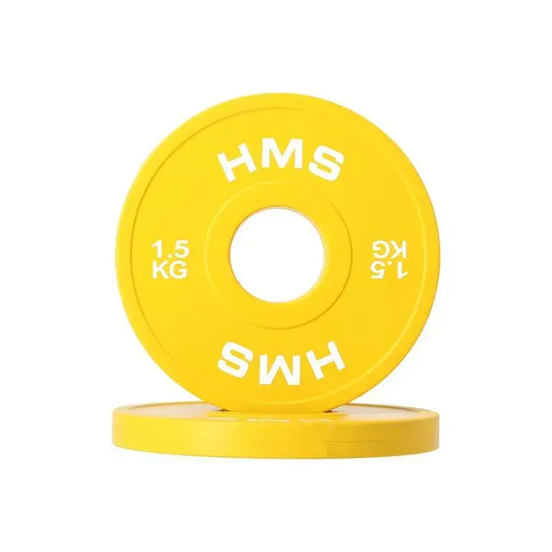 Олимпийский резиновый блин HMS CBRS15 1.5 кг — 2 шт. Photo 2