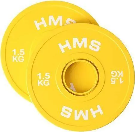 Olimpiskā gumijota svara diska HMS CBRS15