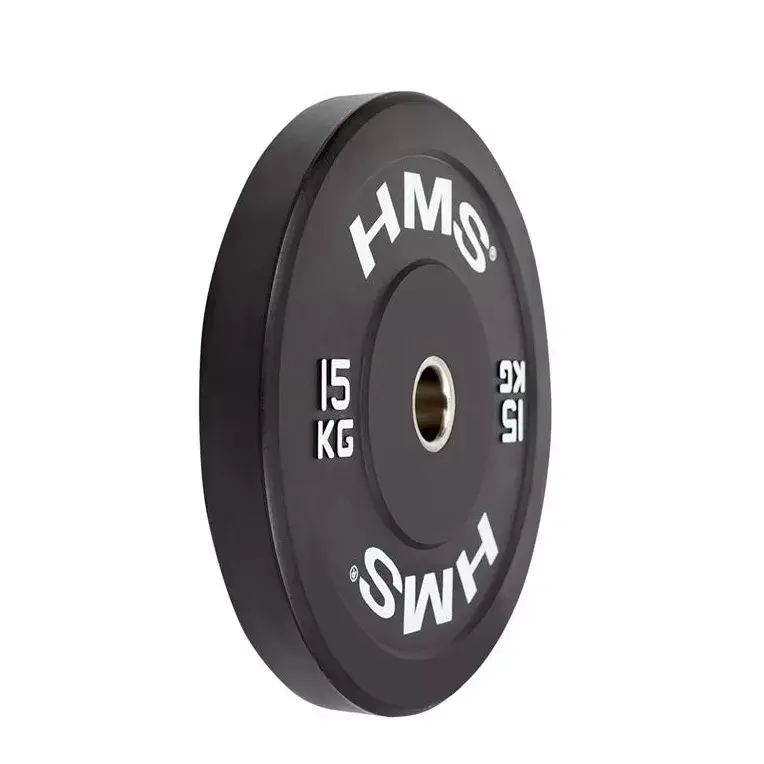 Olimpiskā gumijas svara diska HMS Fitness BBR15 Photo 2
