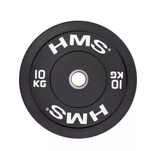 Олимпийский резиновый дисковый груз HMS Fitness BBR10 10 кг 45 см