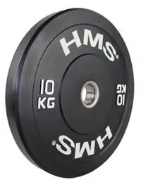 Olimpiskā gumijas svara diska HMS Fitness