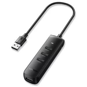 USB 3.0 4-Port Hub UGREEN 10915 — USB 3.2 Gen 1 Type-A host, 5 Gbps, 0.25 m cable, black