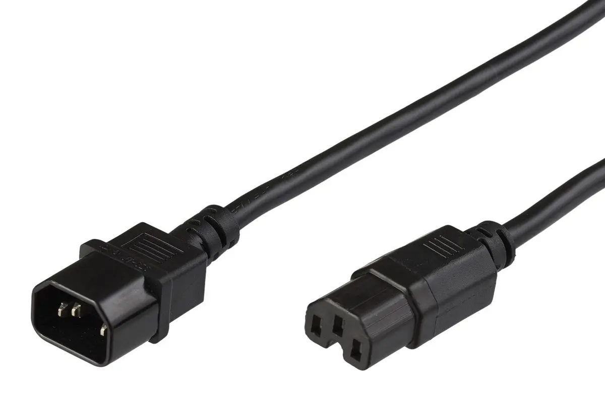 MicroConnect PE011400 strāvas kabelis melns 2