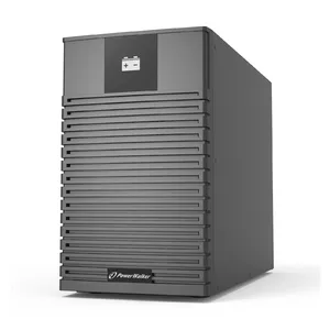 UPS akumulatoru skapis PowerWalker BP I72T-12x9Ah Tower melns — 12 nodalījumi, 9 Ah akumulatori, ritentiņi, 318×192×428 mm