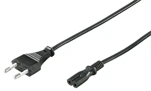 MicroConnect PE030713 Power Cable Type C to C7 Black 1.5 m 250 V 2.5 A