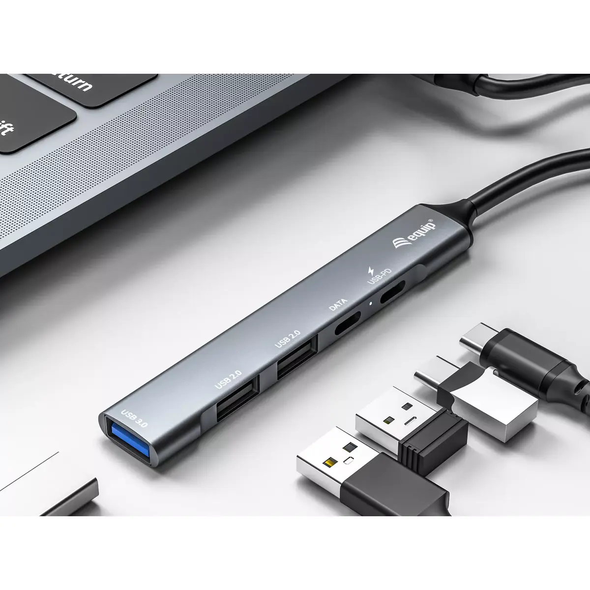 USB хаб Equip 5-Port USB 3.0/2.0 Photo 4