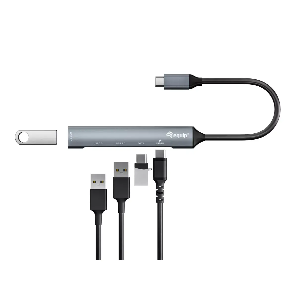 USB хаб Equip 5-Port USB 3.0/2.0 Photo 5