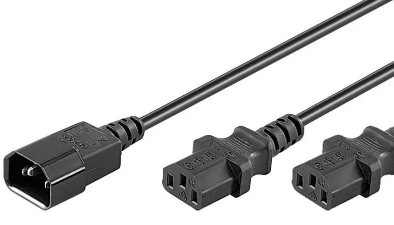 MicroConnect PE061318 Strāvas kabelis C14 uz