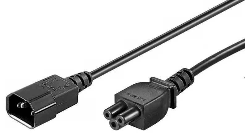 MicroConnect PE080618 strāvas kabelis C14 pret