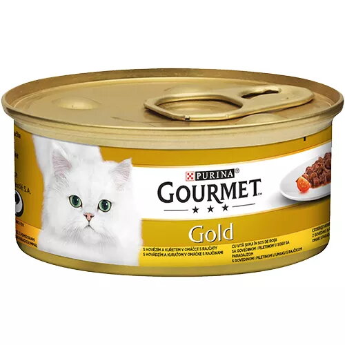 Mitrā kaķu barība Purina GOURMET Gold