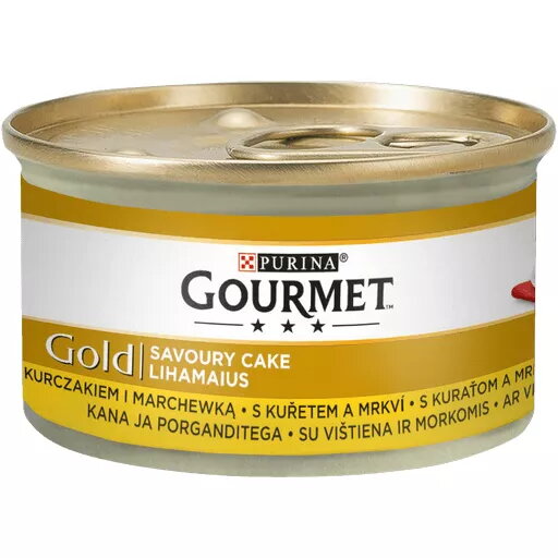 Mitrā kaķu barība Purina GOURMET Gold