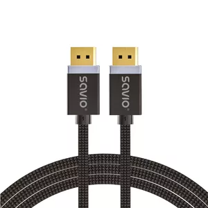 DisplayPort cable Savio CL-165 1 m Black