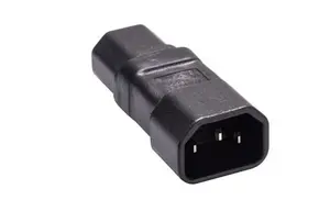 Адаптер питания MicroConnect C14 в C15 PEA1415 штекер-гнездо черный