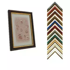 Fotorāmis 13x18cm ECO-1 plastikāta sudraba krāsa