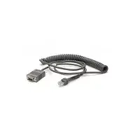 Serial cable Zebra CBA-RF2-C09ZAR, RS232 to DB9, 2.8 m, black