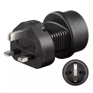 Power Plug Adapter Type F Microconnect PETRAVEL1